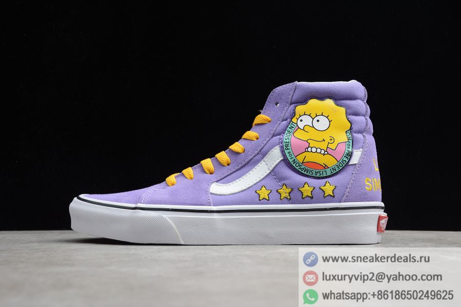 Vans x The Simpson Sk8-Hi VN0A4BV617G Unisex Skate Shoes